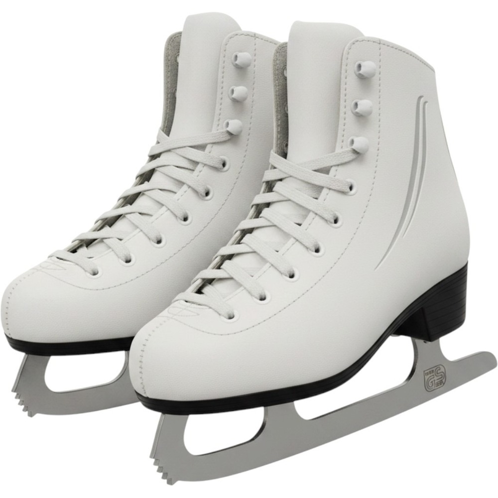 Lake Placid Cascade Girls Figure Skates Size 2 5070-7089 Beginner Ice Skates P3